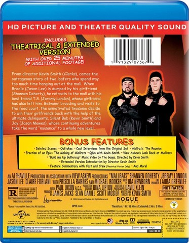 Bluray Mallrats (Barrados no Shopping) Anos 90 Kevin Smith