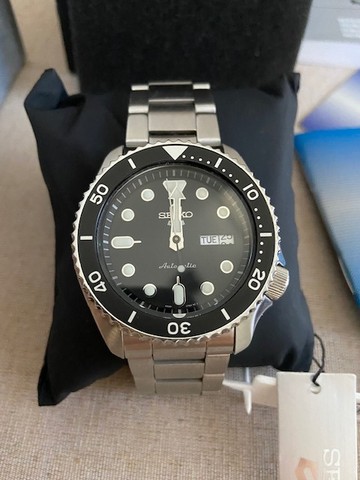 relogio new seiko 5 sports automatico srpd55b1