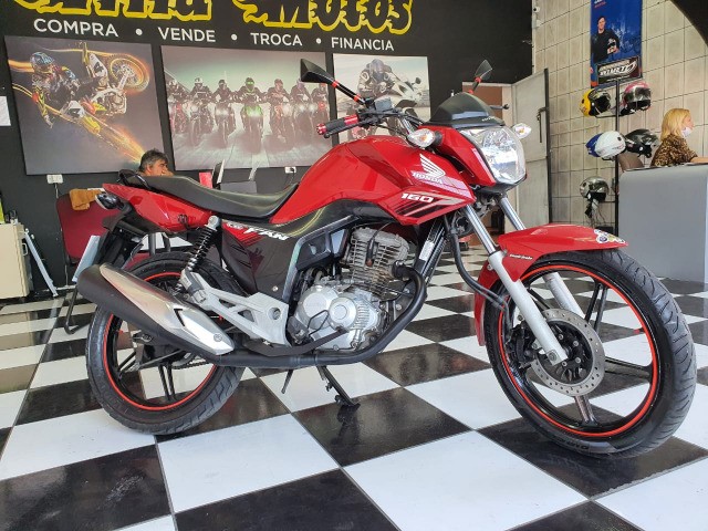 HONDA CG 160 FAN VERMELHA 2018 ÚNICO DONO