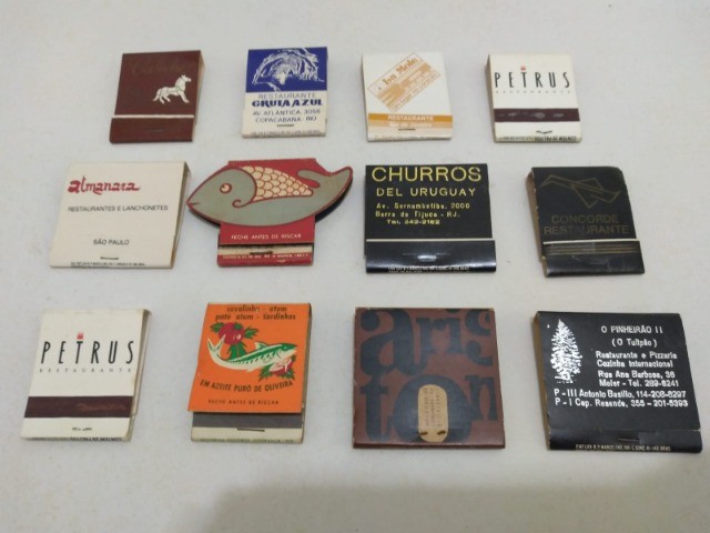 Caixas De Fósforo Antiga Restaurante La Mole -valor Unitário - Foto 5