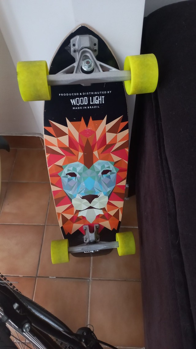 Skate wood light Cruise seminovo