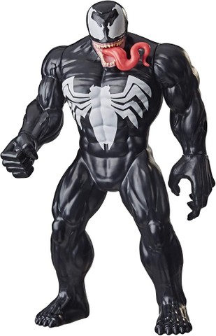 Boneco Venom Marvel De Homem Aranha Action Figure Olympus Vingadores Original Hasbro - Foto 2