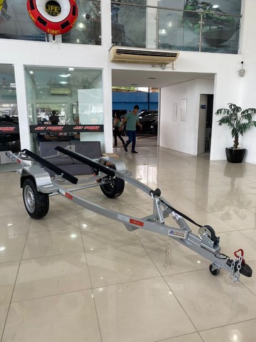 CARRETA RODOVIÁRIA P JET SKI 2026 OKM, Em Alumínio, C Roldanas, Parcelamos em até 36x - Foto 4