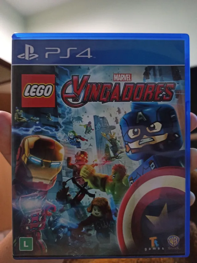 Lego Marvel Vingadores Ps4 Mídia Física Semi Novo - Aloja