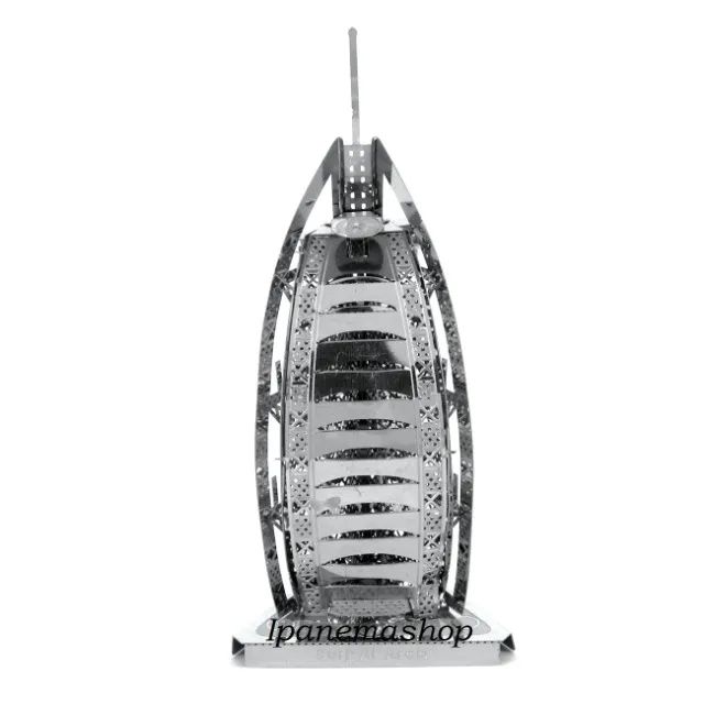 Mini Quebra Cabeça 3D de Metal - Burj Al Arab - Foto 2
