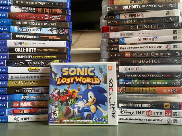 Jogo Sonic Unleashed PS3 Original Lacrado na Americanas Empresas