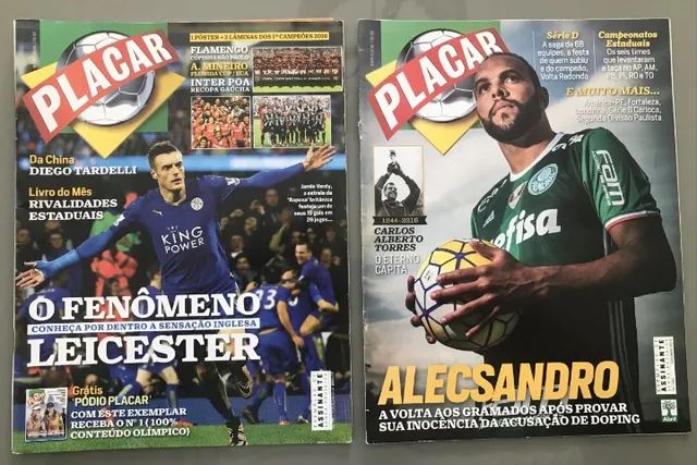 Revista Placar muda editorial e agora abrange outros esportes, além do  futebol - Notícias - Dinap