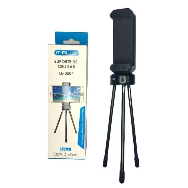 Tripé Profissional para Celular metálico resistente - Foto 6