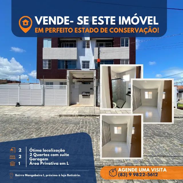 Captação de Apartamento a venda na Rua Possidônio Lourenço Andrade, Mangabeira II, João Pessoa, PB