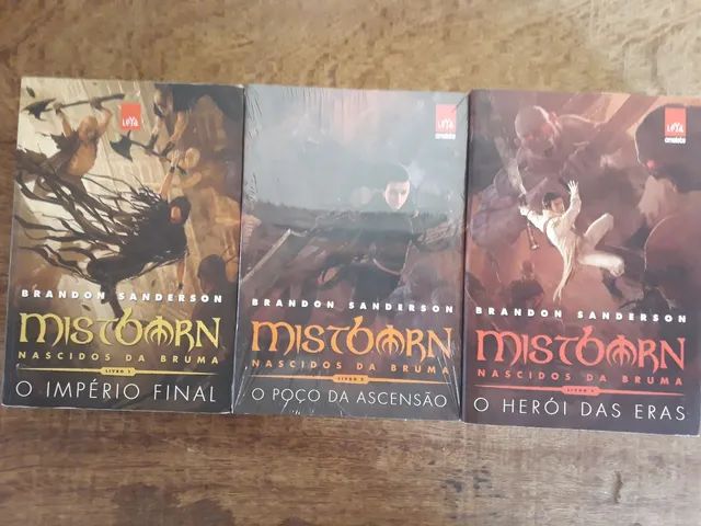 Livro Mistborn Nascidos Da Bruma O Imperio Final 1 - Brandon Sanderson