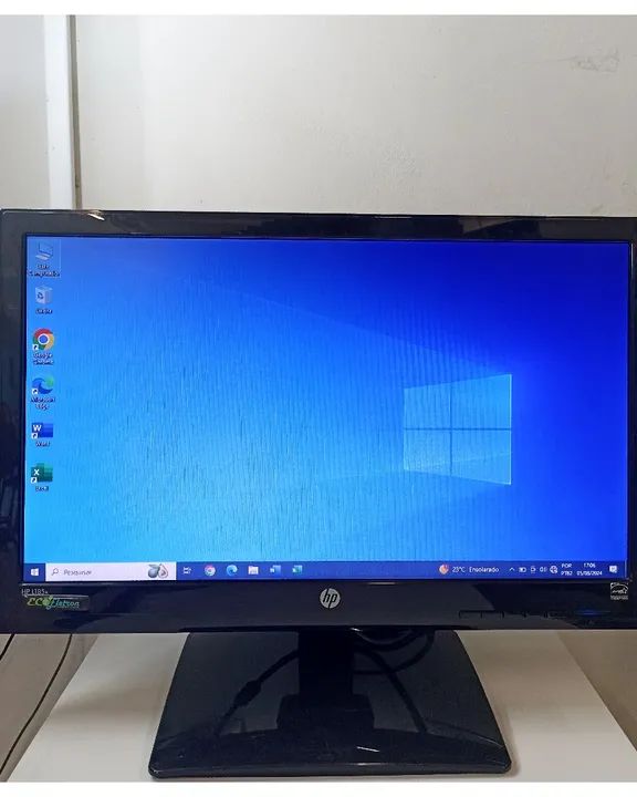 Monitor Hp/LG 18.5" Polegadas Widescreen VGA com Garantia Eco Eletron 