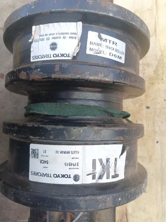 Rolete da esteira CAT D6M p/n 0310-4915 - Foto 3