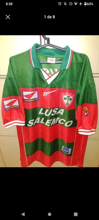 Camisa Portuguesa Lusa 1999 #10 Rhumell
