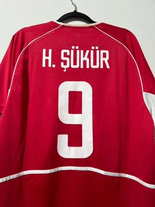 Camisa Turquia 2003 Hakan Sukur 9 Original - Foto 3