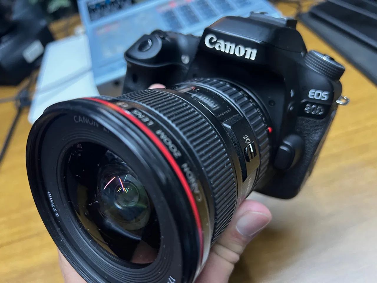 Câmera Canon 80D impecável 