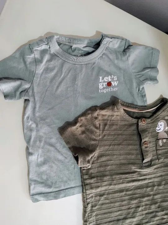 2 camisetas para bebês de 12 a 18 meses  - Foto 3