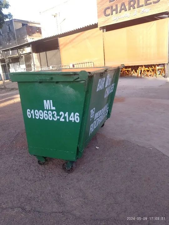 Contêiner de lixo SLU novoe/refor - Foto 5