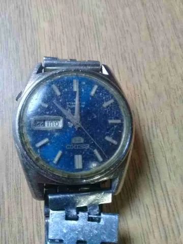 seiko 5 azul 6119 8093 raro leia o anuncio todo - Antiguidades - Derby ...