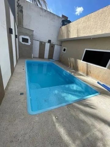 Piscina de fibra com PRAIA 6 mts  - Foto 3