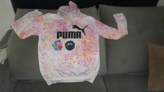 Moletom Puma Street Bts Kpop Tamanho P