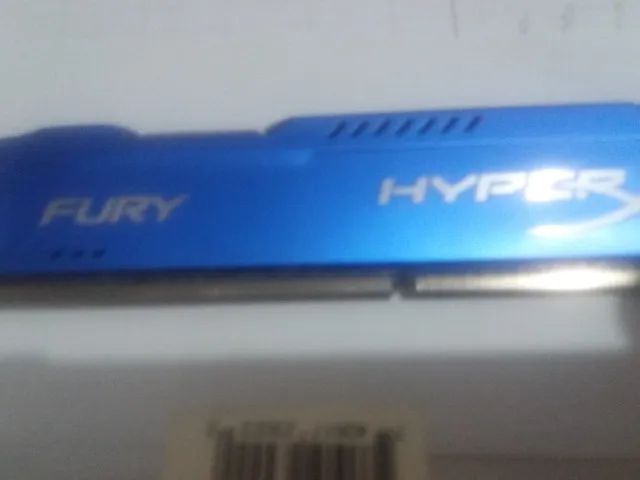 Memória RAM Fury DDR3 color azul 8GB 1333MHZ HyperX HX313C9f/8 - Foto 4