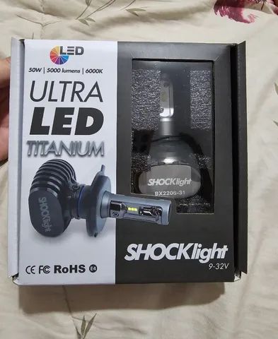Ultra Led Titanium Shock Light HB4