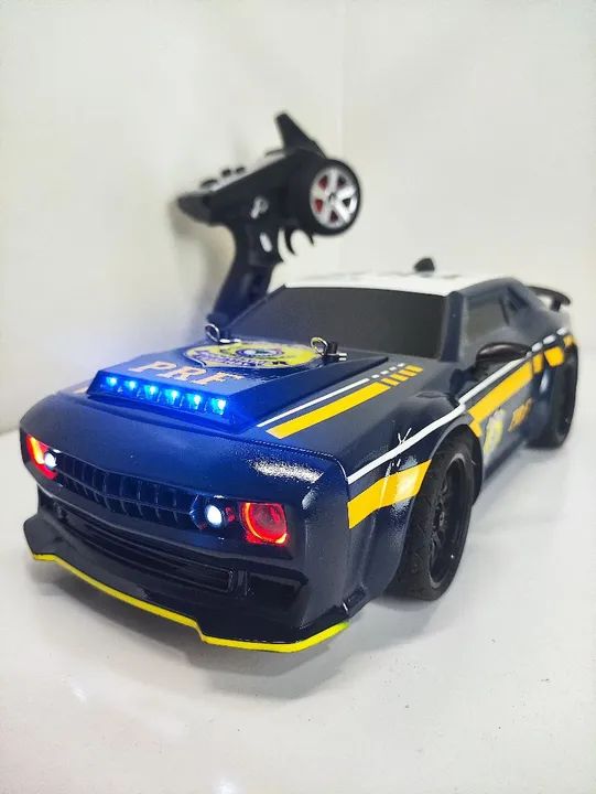 Carro 4x4 de controle remoto velocidade máxima 50km  - Foto 2