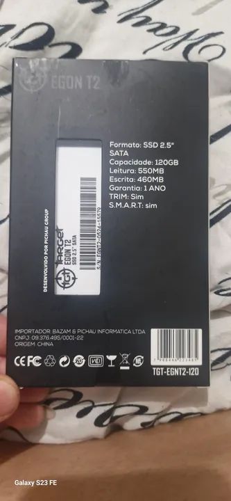 SSD EGON T2 120GB - Foto 2
