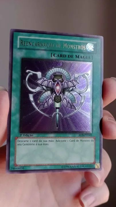 Yu-Gi-Oh! Reencarnação de Monstros Ultimate Rare Mint - Foto 2