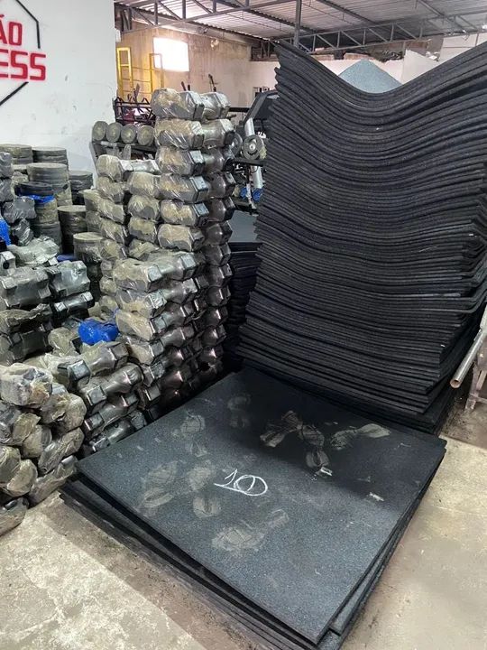 Piso Emborrachada para Academia  - Foto 4