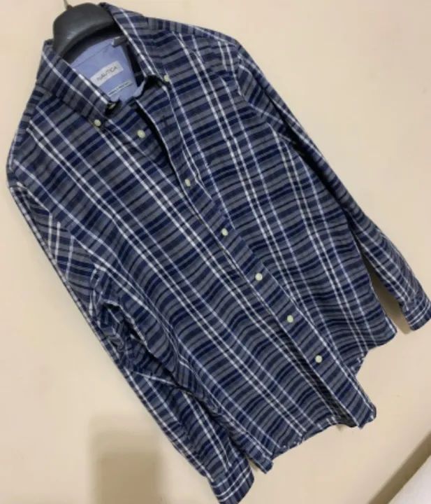 Camisa Social Marca Original Nautica  - Foto 3