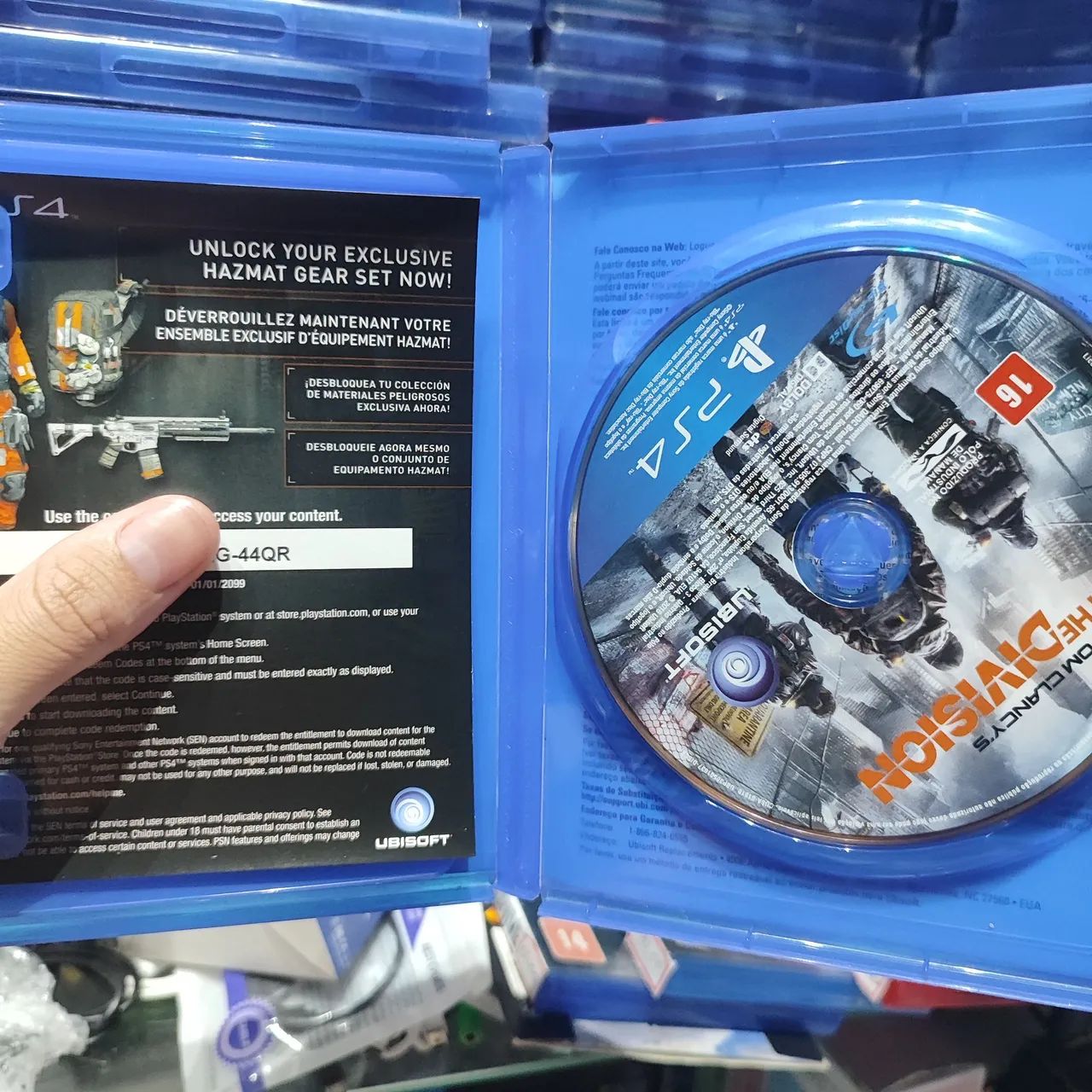 Jogo PS4 The Division em Mídia Física Usado - Aceito OLXPAY e Faço Envio  - Foto 3