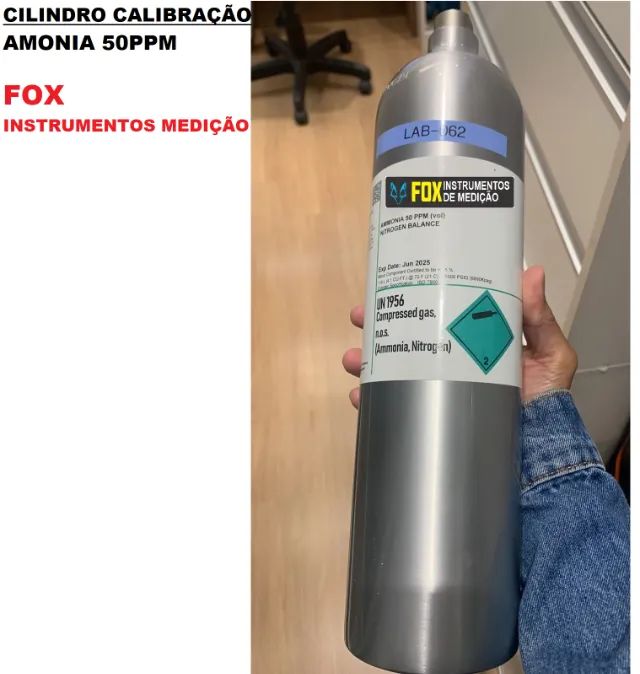 Cilindor de amonia 50 ppm - Foto 2