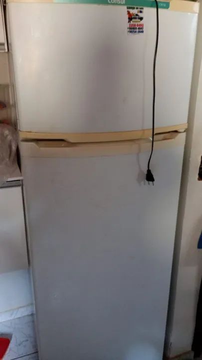 Geladeira Brastemp gelo seco 