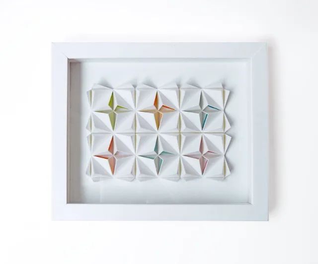 Quadro Geométrico Bloom | Ateliê Strate