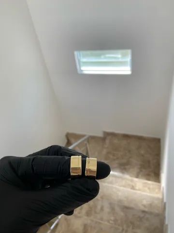 Par de Alianças 100% Moeda Antiga