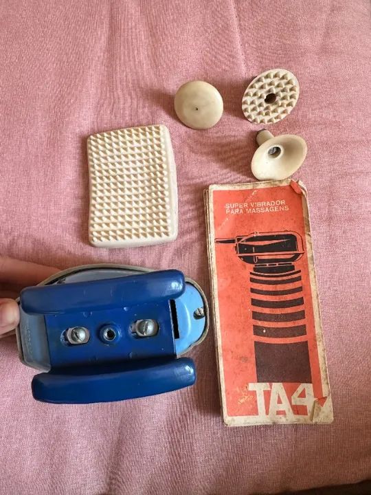  Massageador Vibrador Eletrico TA4 - decada 60 - Foto 3