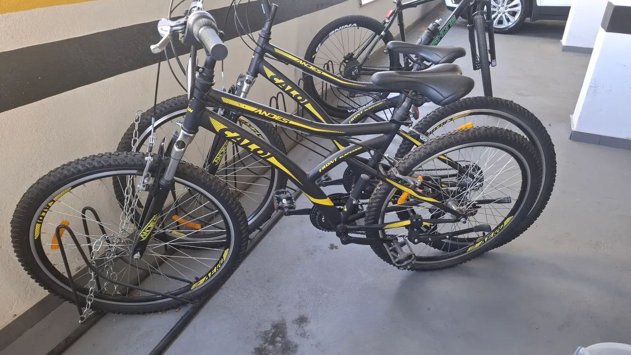 Duas Bicicletas Caloi Andes  Aro 26