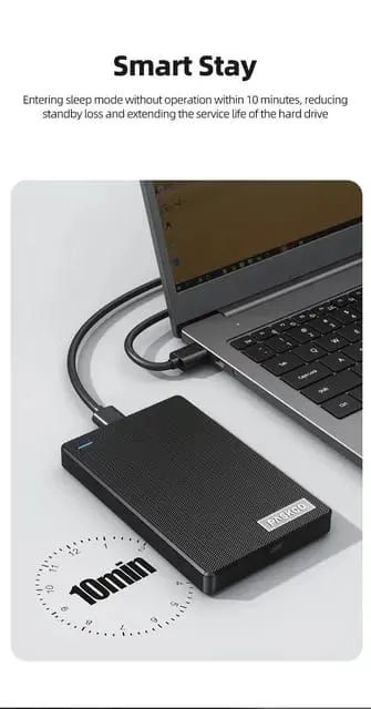 Case 3.0 para HD notebook 2.5" Paskoo - Foto 6