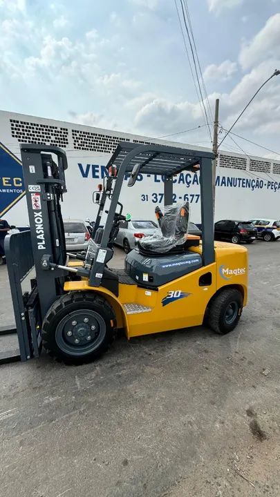 EMPILHADEIRA PLASNOX NOVA DIESEL 3.0T TORRE DUPLEX - Foto 2
