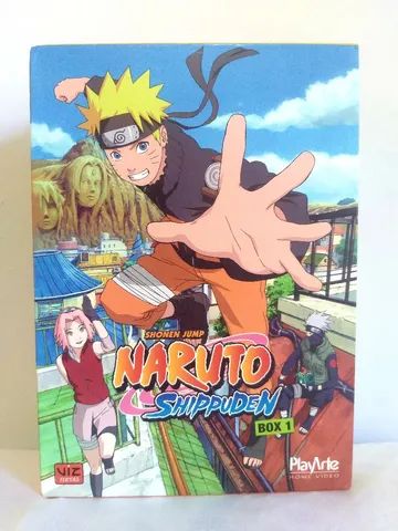 Dvd Naruto Shippuden Box 1 - 1º Temporada, Original Play Arte