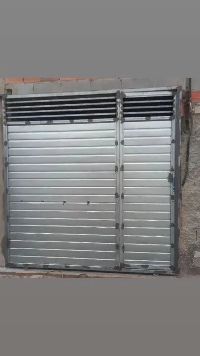 Portão galvanizado 2.10x2.40