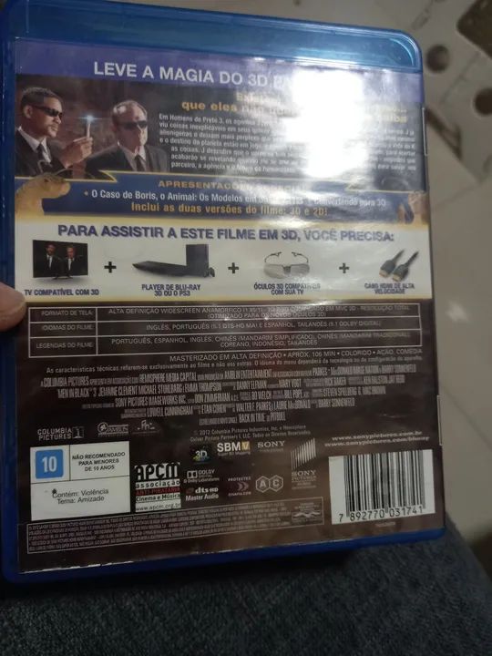 MIB 3 - Homens de Preto 3 - Blu-ray 3D - Foto 2