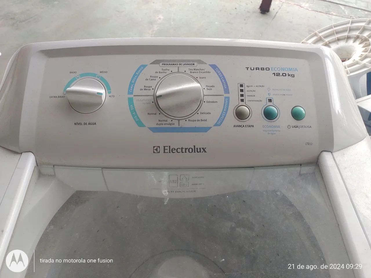 LAVADORA ELECTROLUX LTE12 220V