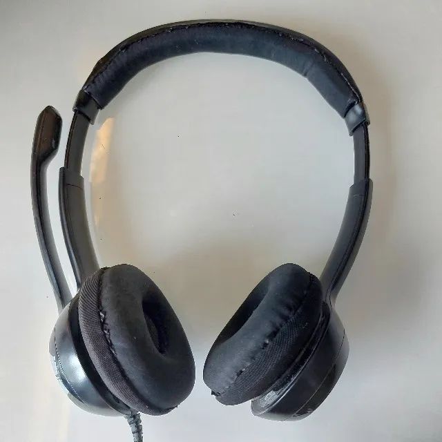Fone Headset Com Fio USB Logitech H390 - Foto 2