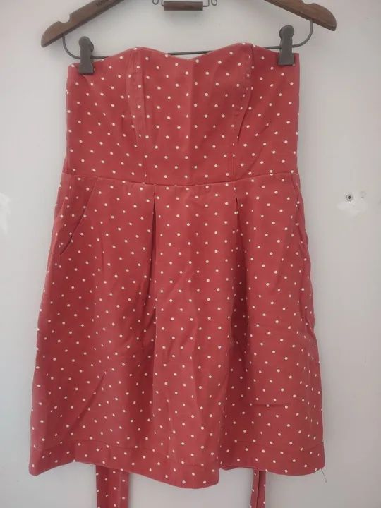 Vestido tomara que caia .