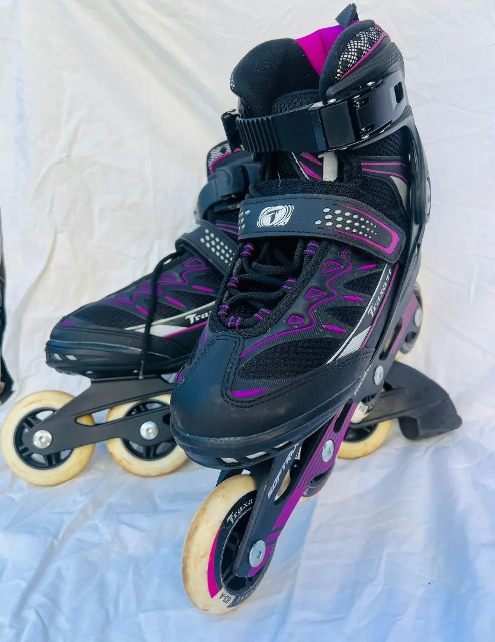 Patins Traxart com kit de proteção  - Foto 2