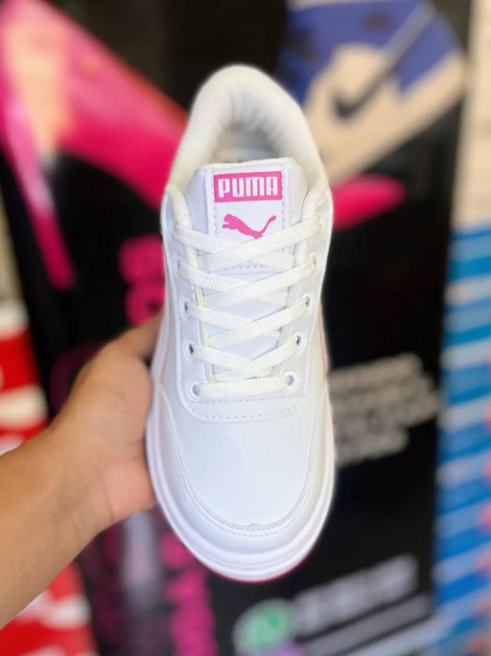 Tênis Plataforma feminino Branco - Foto 4