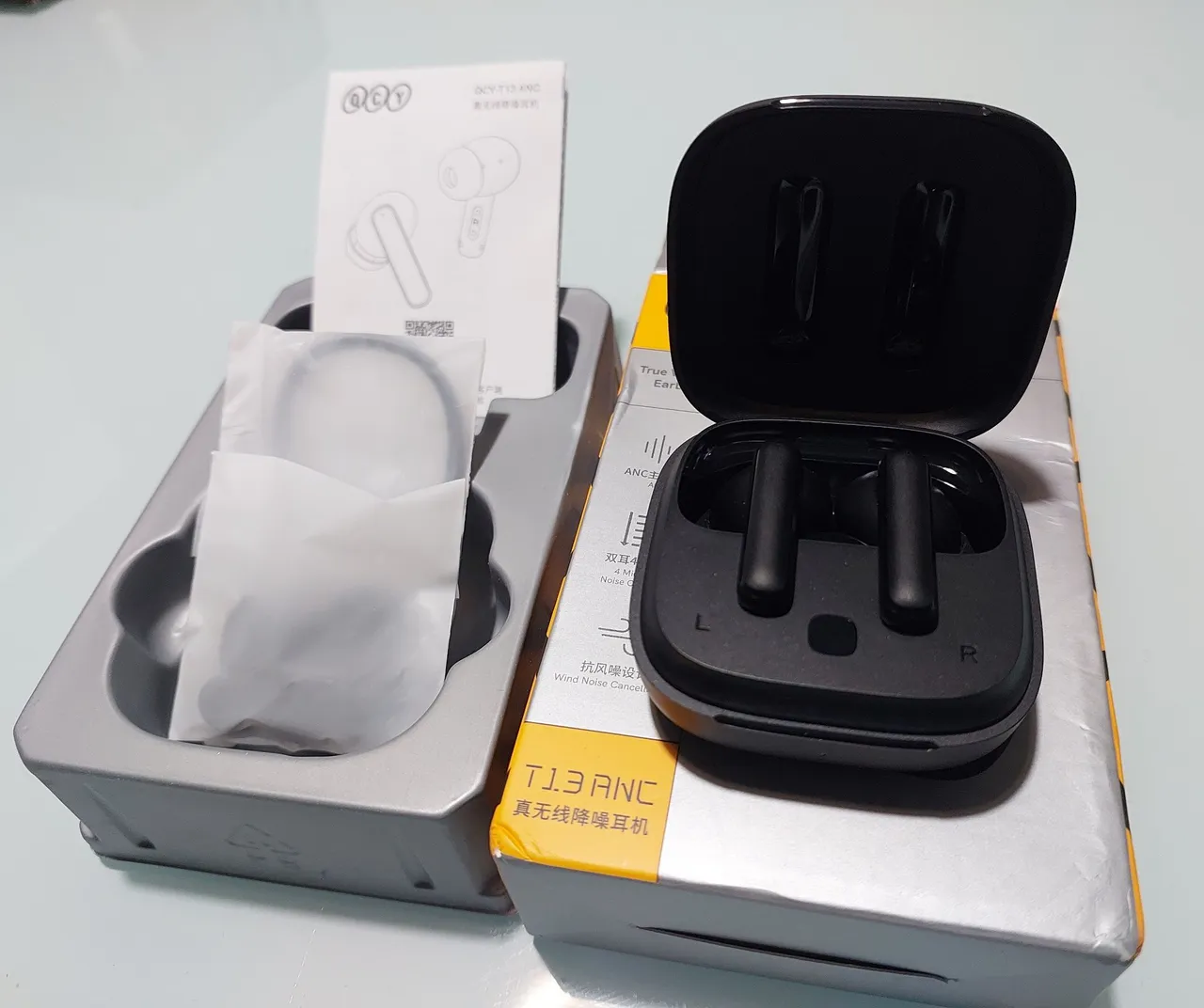 Fone bluetooth QCY T13 ANC - Novo!