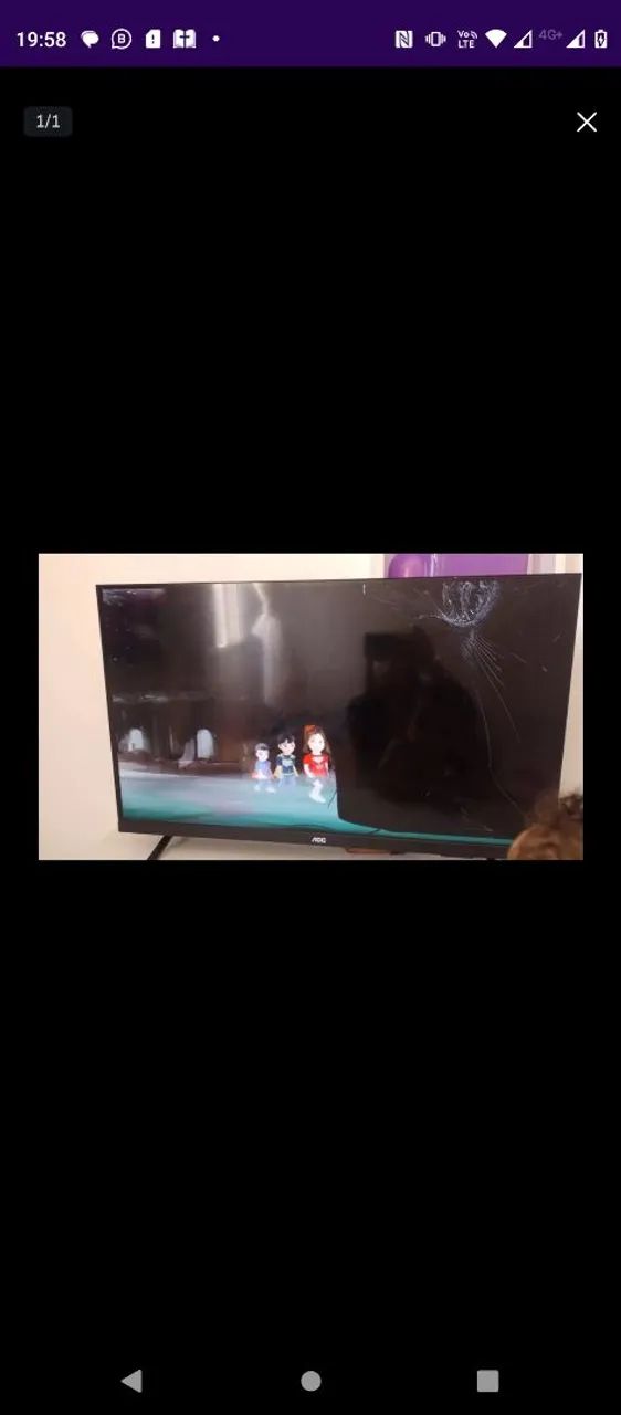 Vendo smart tv 32 polegadas pra retirada de peça 